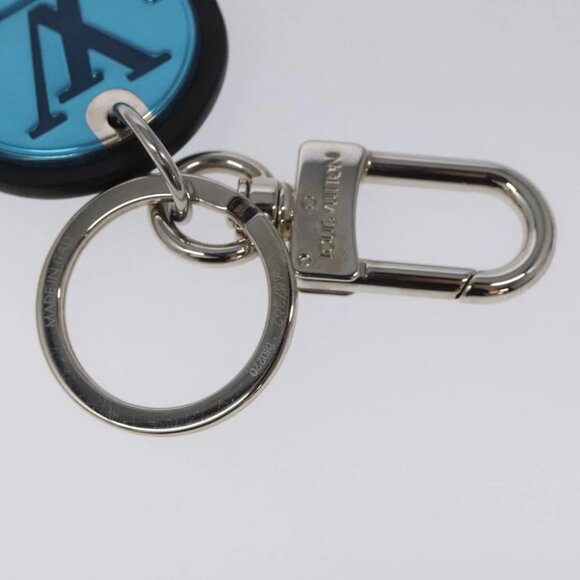 LOUIS VUITTON LV Circle Key Holder metal Silver M67362 LV Auth JB061 - Picture 8 of 9